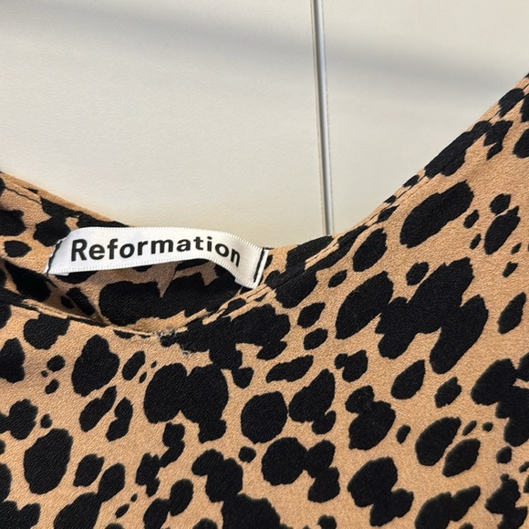 Reformation Animal Print Dress - Picture 3 of 3